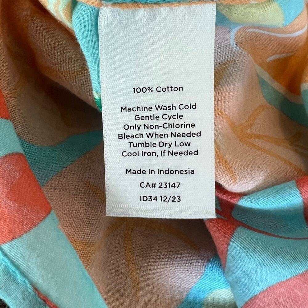 Talbots Button Down, Women's, Tropical, Lightweig… - image 6